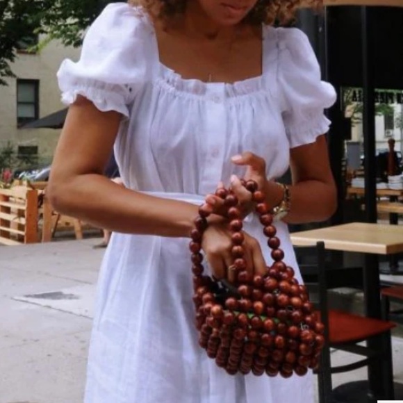 *Never Worn* SLEEPER Maxi Brigitte Dress - White - Picture 3 of 3